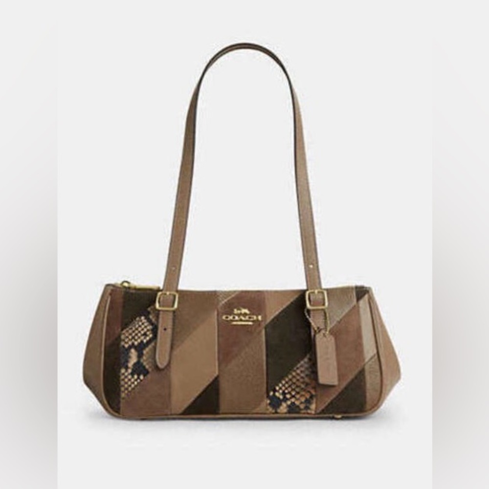 Coach 🆕 Asher Shoulder swing Bag With Patchwork